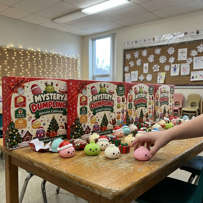 Mystery Dumpling Advent Calendar 24 Days of Squishy Christmas Surprises