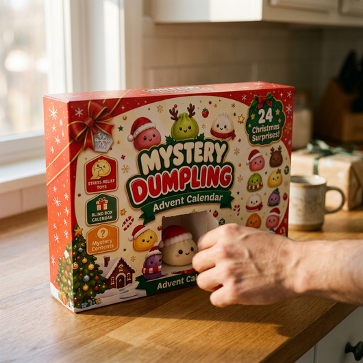 Mystery Dumpling Advent Calendar 24 Days of Squishy Christmas Surprises